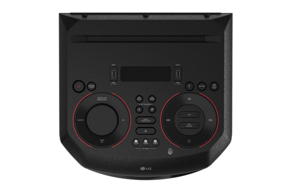 Minicomponente LG XBOOM RN7 1000 Watts Negro Torre de Sonido - Image 6