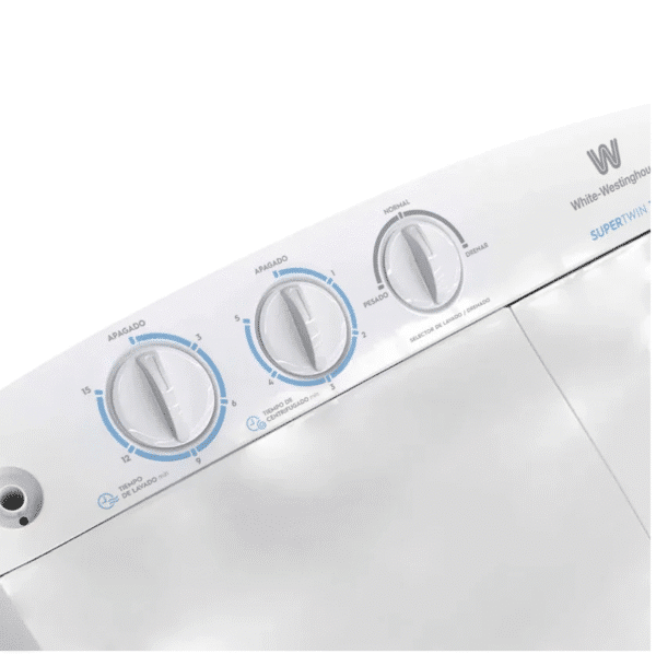 Lavadora Westing House 7Kg/15Lb Semiautomatica Blanca WWTB07M6MUWW - Image 5