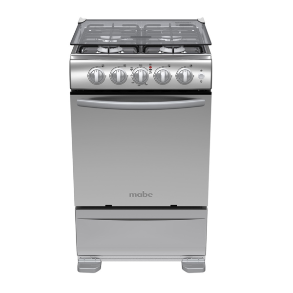 Estufa de Piso a Gas Natural 52 cm Inoxidable Mabe - TX1G-6CON