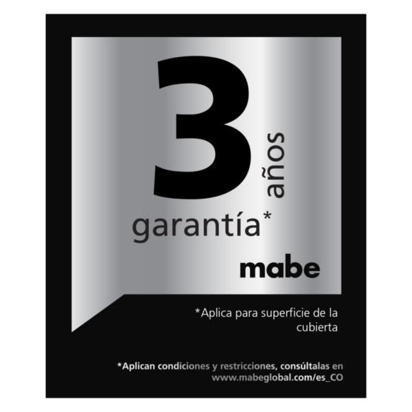 Cubierta de Empotrar a Gas 60 cm Inoxidable Mabe - Pm6044ns0 - Image 6