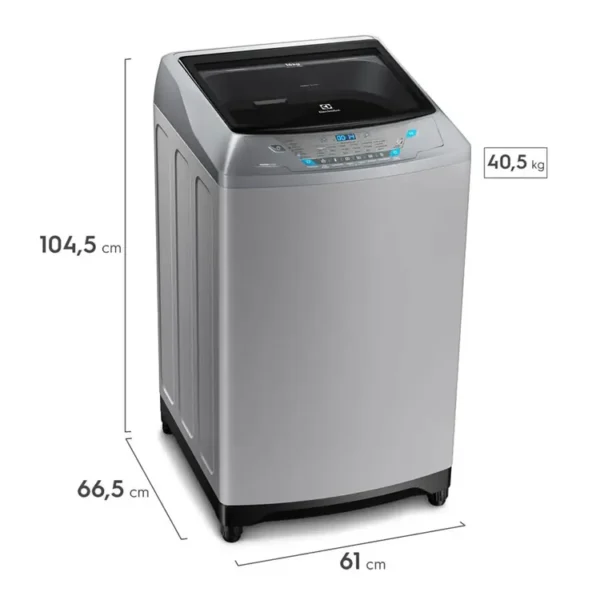 Lavadora ELECTROLUX Carga Superior 16 Kilos EWIX16F3ESG Gris - Image 4