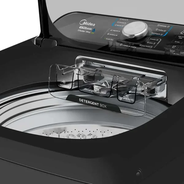 Lavadora Carga Superior Midea 18Kg Wave Wash Titanium - Image 9