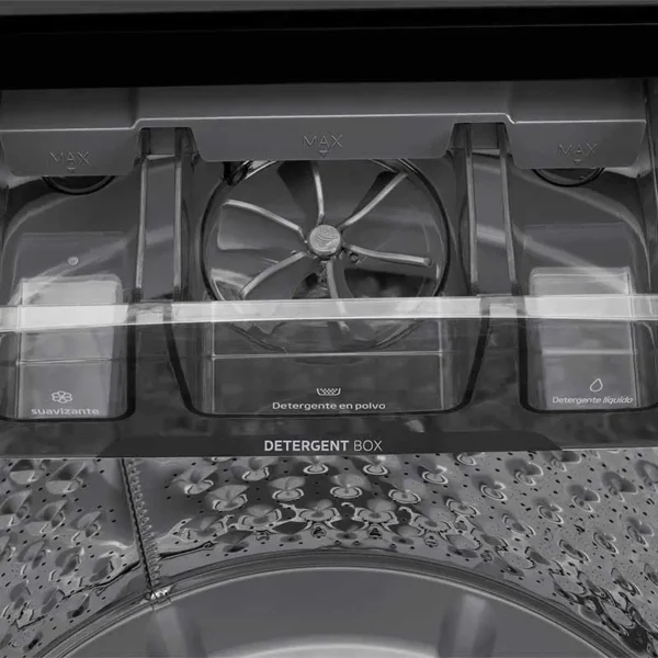 Lavadora Carga Superior Midea 18Kg Wave Wash Titanium - Image 7