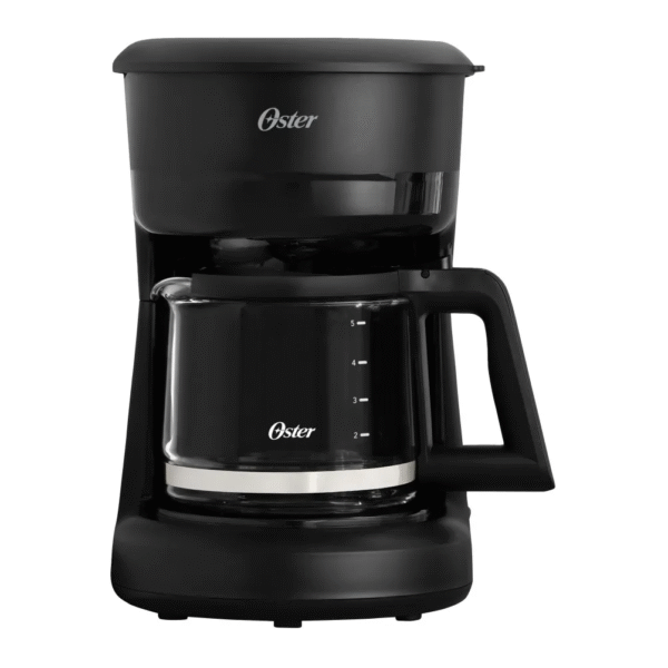 Cafetera Oster 5 Tazas de Capacidad con Filtro Reutilizable Negra Bvstdcs51b