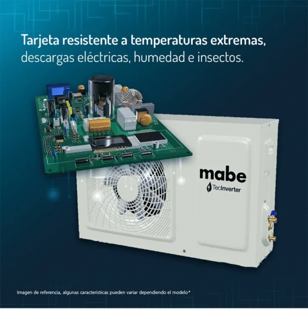 Aire Acondicionado Inverter 110V 12000 BTU Blanco Mabe - MMI12CABWCCC9 - Image 5