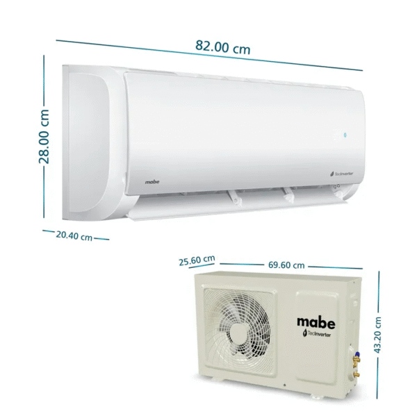 Aire Acondicionado Inverter 110V 12000 BTU Blanco Mabe - MMI12CABWCCC9 - Image 7