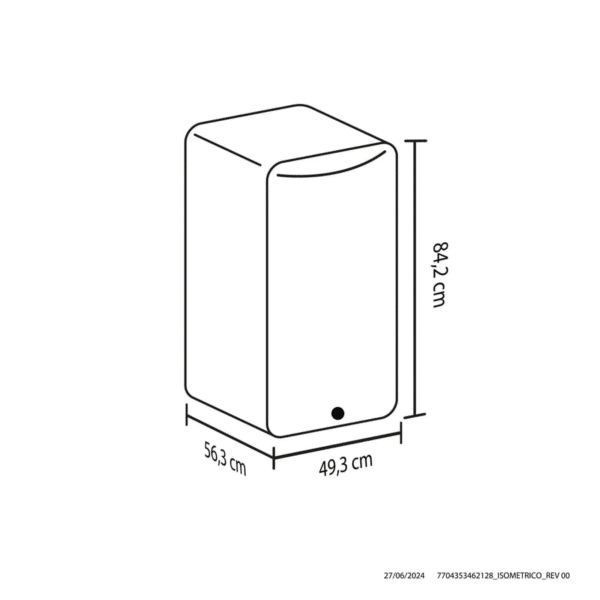 Minibar Haceb 122 litros Inox - Image 7