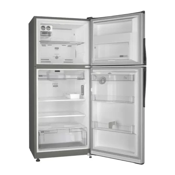 Nevera Whirlpool No Frost Congelador Superior 394 Litros Wrj43aktww Xpert Flow Gris - Image 3