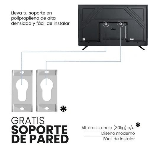 Televisor Challenger QLED 65" Google TV con Bluetooth, WIFI, Chromecast y Control por voz. Incluye soporte de pared - QLED 65KG290 BT GOOGLETV T2 - Image 6