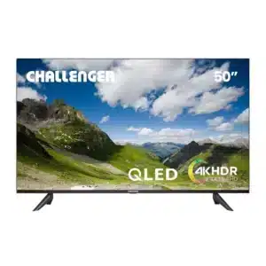 Tv Challenger Qled 50" Pulgadas 126 Cm 50Kg190 4k Uhd Led Smart Tv Google