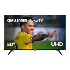 Televisor CHALLENGER LED 50” 4K UHD 50KR15 T2 ROKU TV