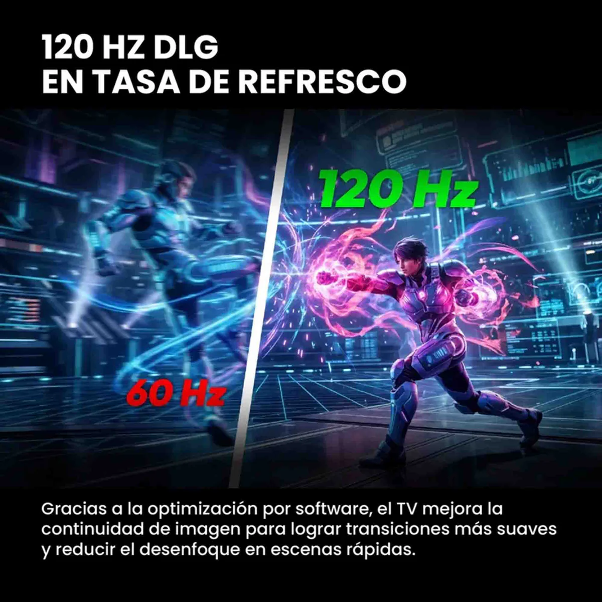 Televisor CHALLENGER 50" 50TG2771 BT 4K-UHD LED Smart TV Google Gaming - Image 7