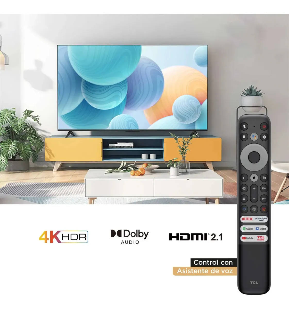 Televisor TCL 55" Pulgadas 139 cm 55V6C 4K-UHD LED Smart TV Google - Image 7