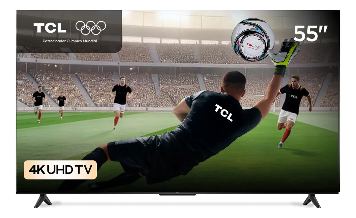 Televisor TCL 55" Pulgadas 139 cm 55V6C 4K-UHD LED Smart TV Google