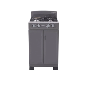 Estufa Romero Haceb Gabinete Torre Mixta 3x1 Gas Natural Plata
