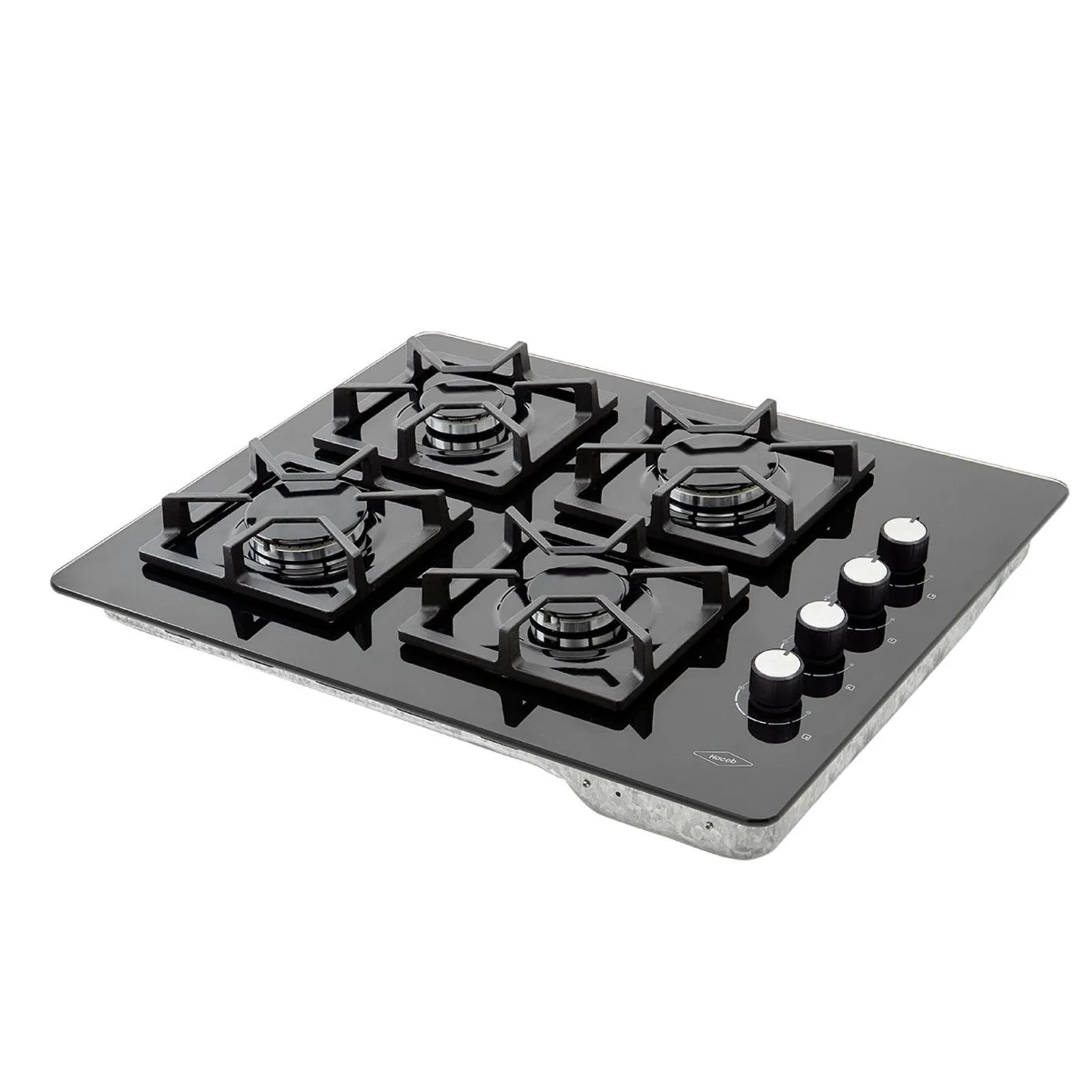 Cubierta de empotrar Haceb Tandoori Cristal 66X54 cm gas natural - Image 2